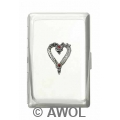 "Wild Heart" Ultra Slim King Chrome Card Case