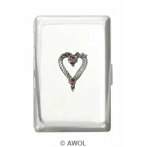 "Wild Heart" Ultra Slim King Chrome Card Case