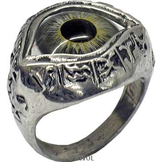 Jewelry Gifts Silver Eye Rings Sterling Silver Zodiac Blue Eye Ring Made in USA American Way of Life Unsurpassed Uniqueness