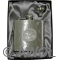 6oz 'Celtic Tree of Life' Premium Florentine Chrome Flask & Funnel Gift Set