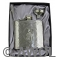 6oz 'Glitter Unicorn' Premium Florentine Chrome Flask & Funnel Gift Set